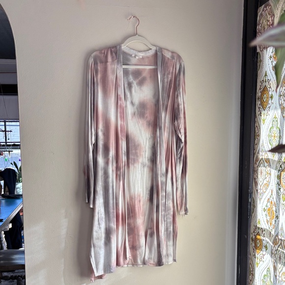 Maurices Sweaters - Tie-Dye Open Front Cardigan